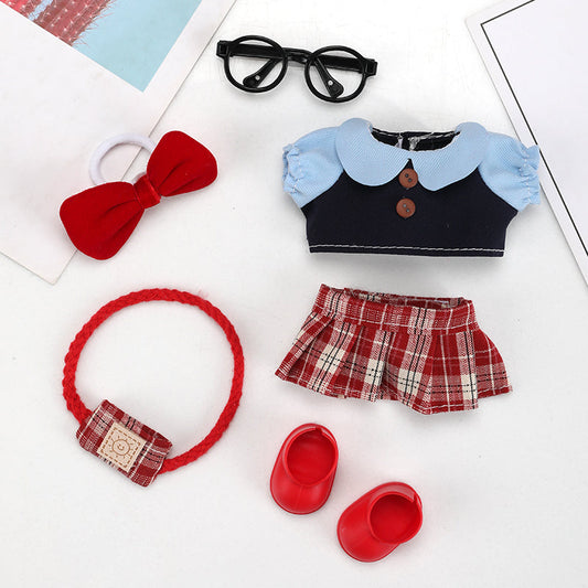 Miniature monster doll clothes compatible with Labubu-style figures