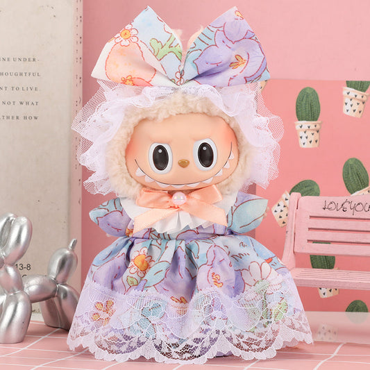 Violet Fairy Miniature Monster Outfit for collectible figure